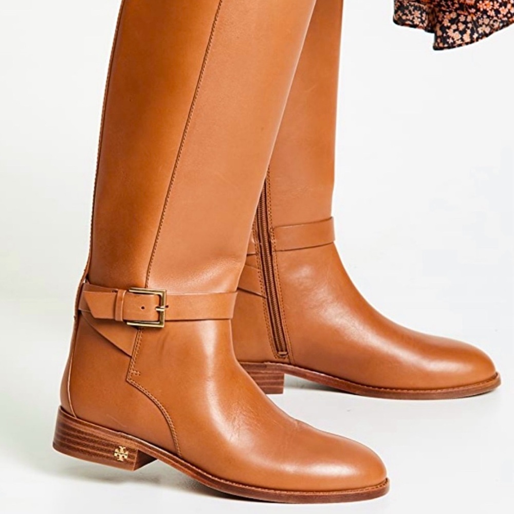 Tory Burch Brooke Tan Riding boots, sz 5.5/6